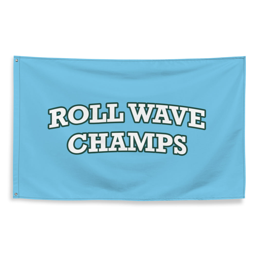 Tulane Roll Wave Flag