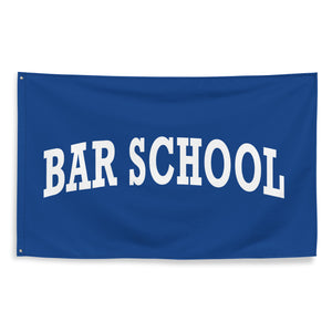 
                
                    Load image into Gallery viewer, Bar School Flag Blue
                
            