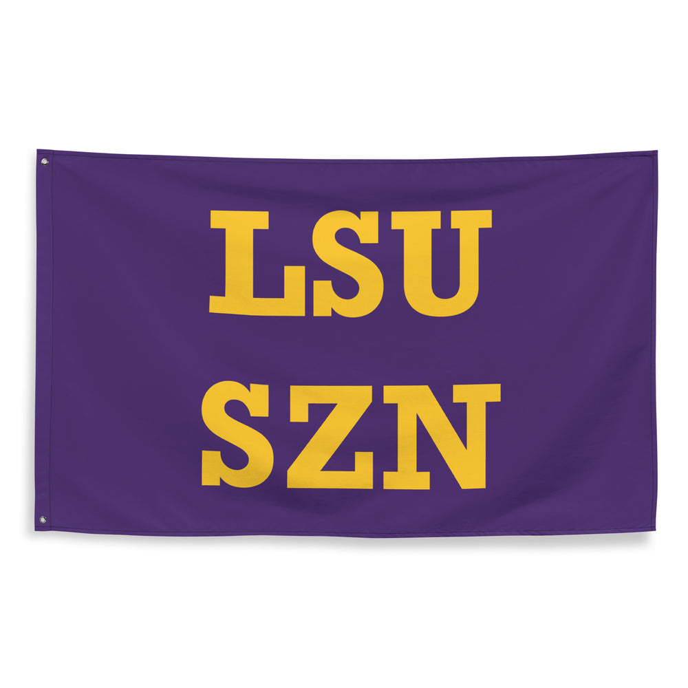 LSU SZN Flag