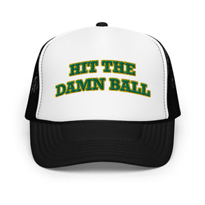 
                
                    Load image into Gallery viewer, Hit the Damn Ball Trucker Hat Green
                
            