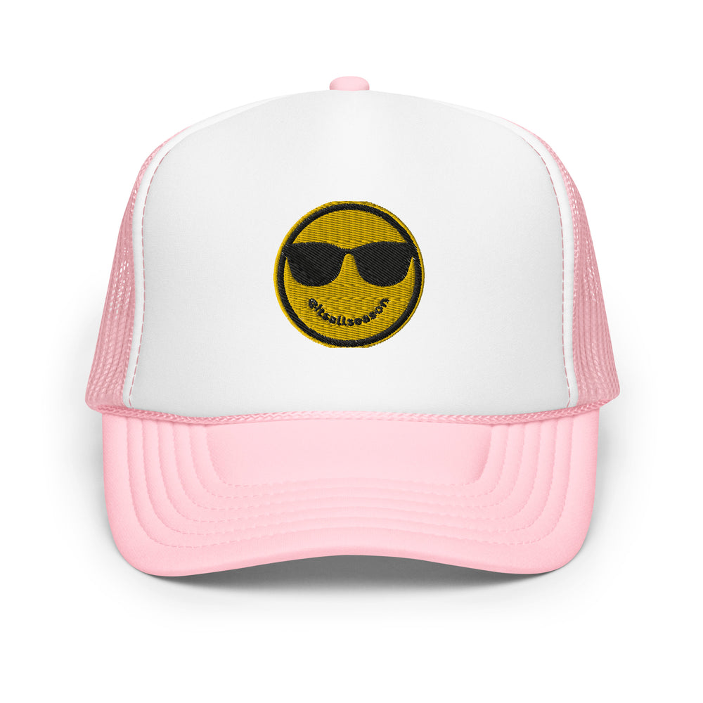 All Season Smiley Comfy Trucker Hat