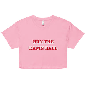
                
                    Load image into Gallery viewer, Run The Ball Baby Tee
                
            