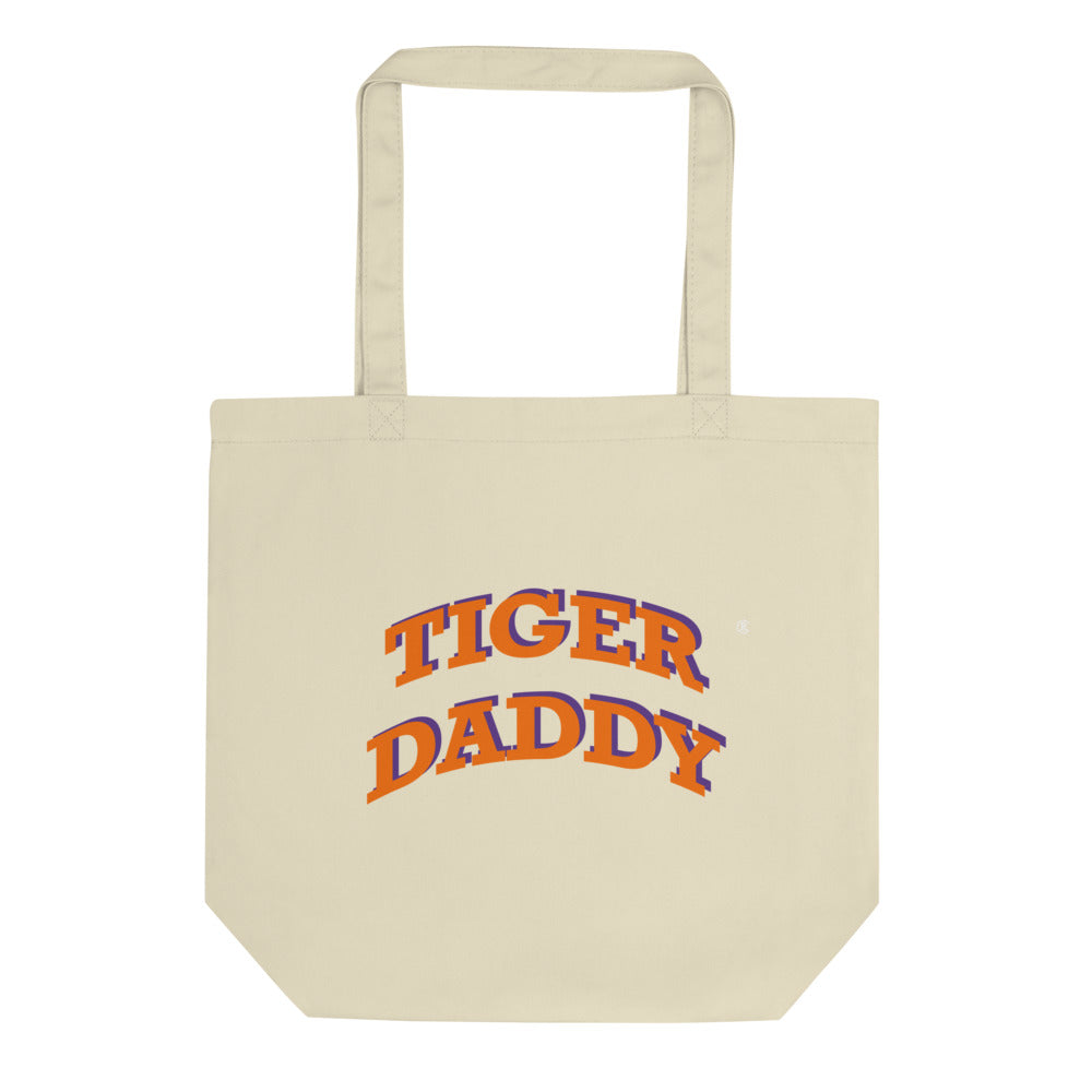 Tiger Daddy Orange Organic Tote Bag