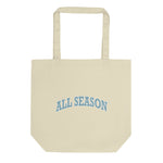 All Season Organic Tote Bag Teal Special