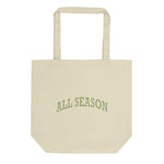 All Season Organic Tote Bag Lime Special