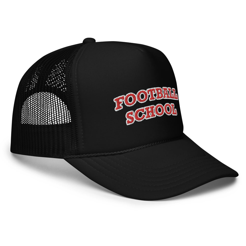 Football School Trucker Hat Red