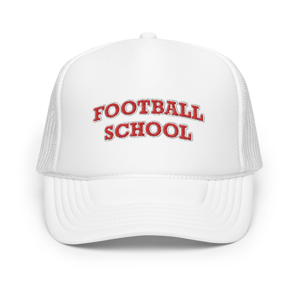 
                
                    Load image into Gallery viewer, Football School Trucker Hat Red
                
            
