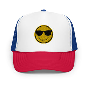 All Season Smiley Comfy Trucker Hat