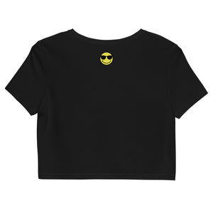 Football School Crop Top Orange