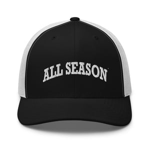 All Season Trucker Hat Black