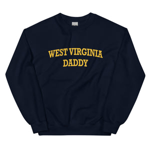 
                
                    Load image into Gallery viewer, West Virginia WVU Daddy Sweatshirt
                
            