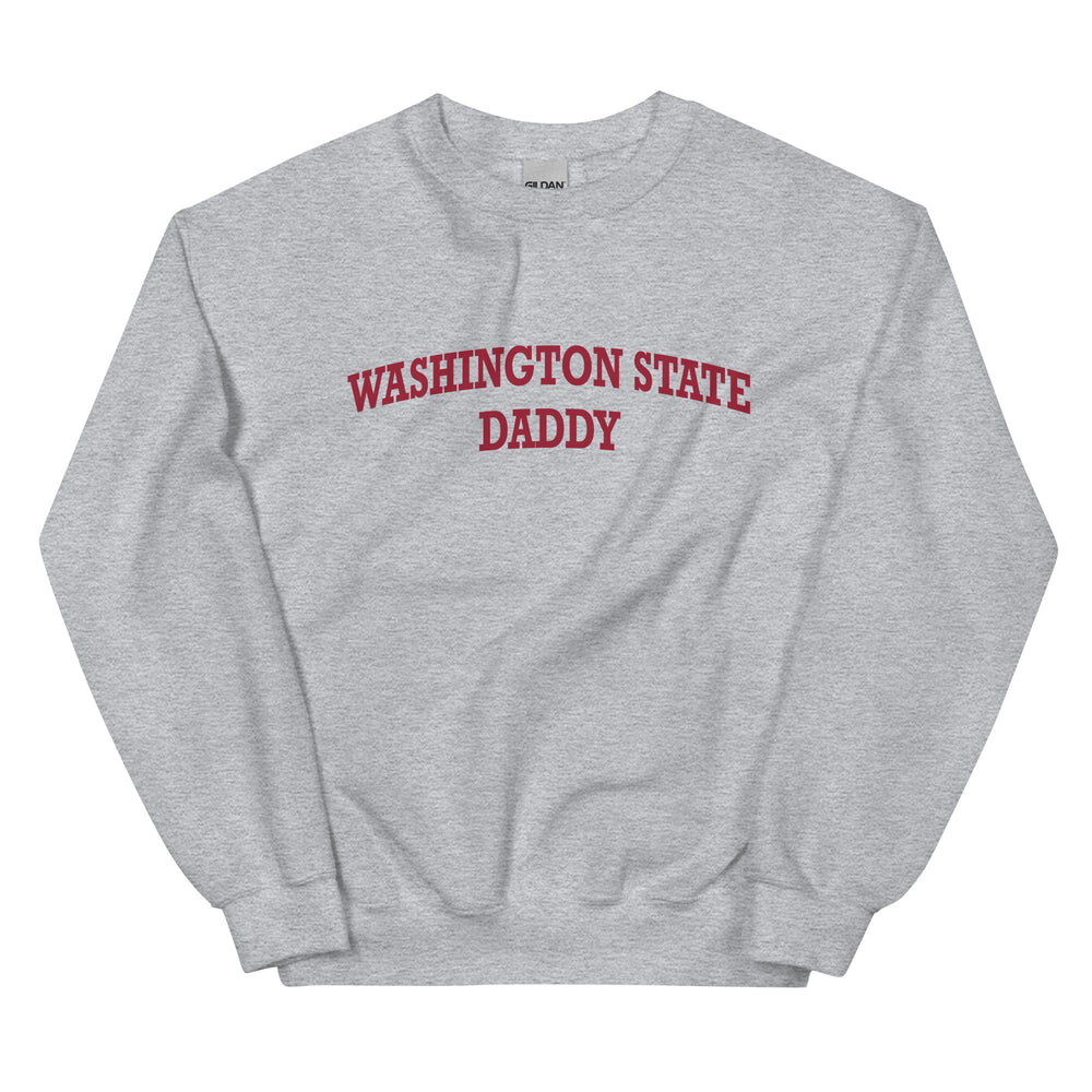 
                
                    Load image into Gallery viewer, Washington State Daddy WSU Sweatshirt
                
            