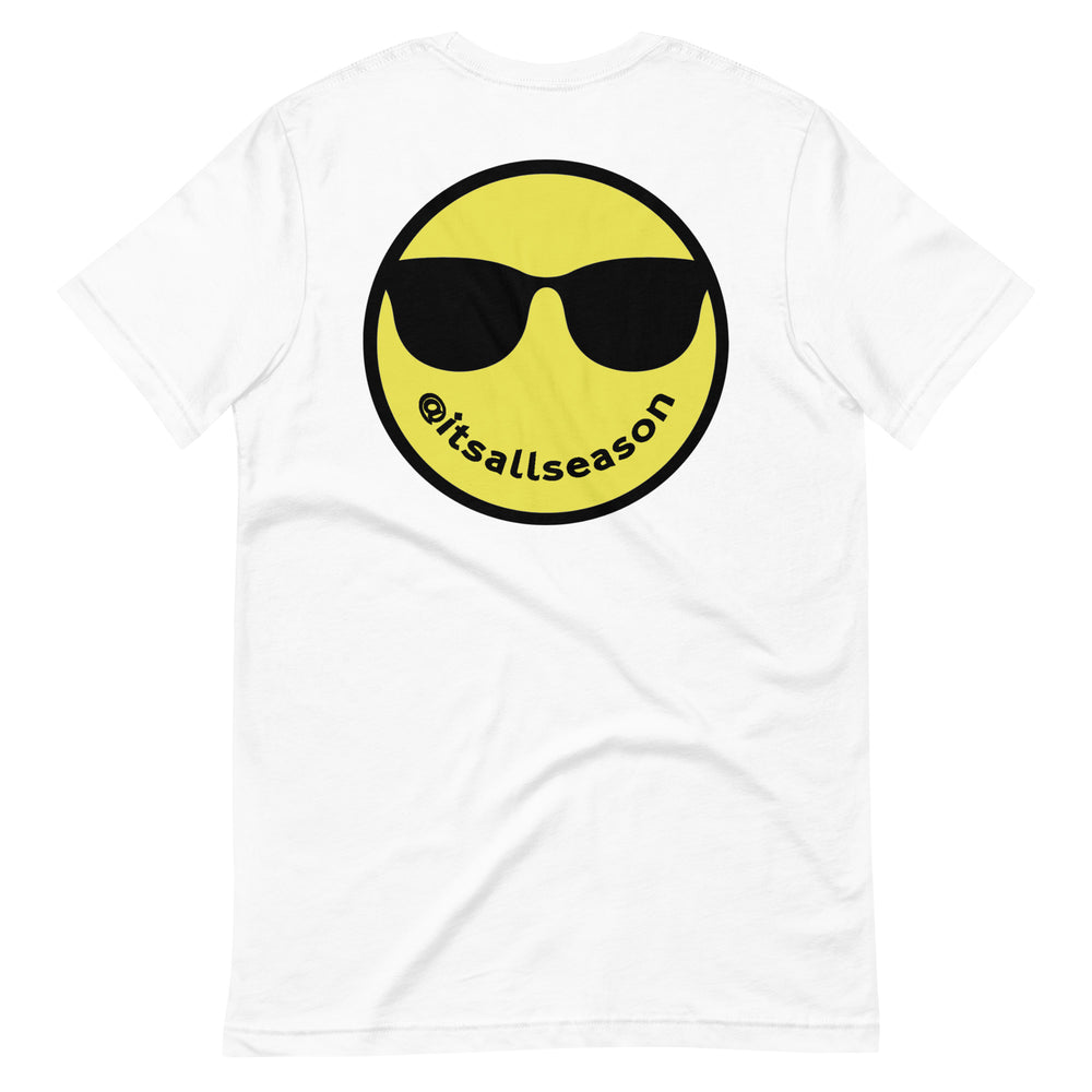 
                
                    Load image into Gallery viewer, All Season T-Shirt Sandy Smiley
                
            