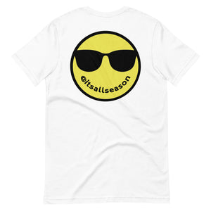 
                
                    Load image into Gallery viewer, All Season T-Shirt Sandy Smiley
                
            